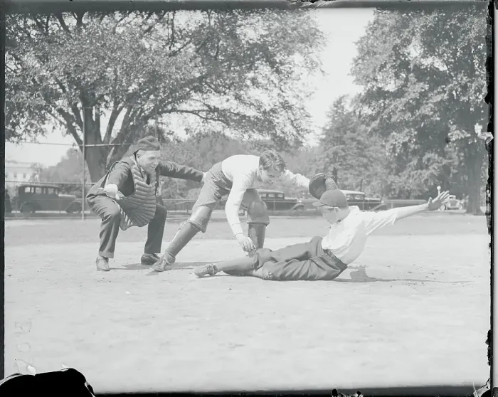 Framed Print : Politicians Playing Baseball Framed Print : Politicians Playing Baseball