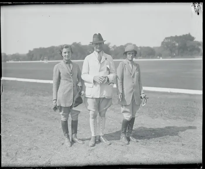 Framed Print : Polly Potter with Fellow Socialites Framed Print : Polly Potter with Fellow Socialites
