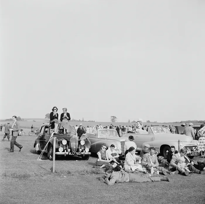 Framed Print : Polo Match Spectators Framed Print : Polo Match Spectators