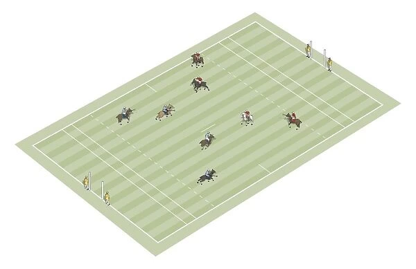 Polo playing field
