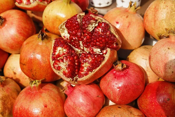 Pomegranates, Istanbul, Turkey, Europe