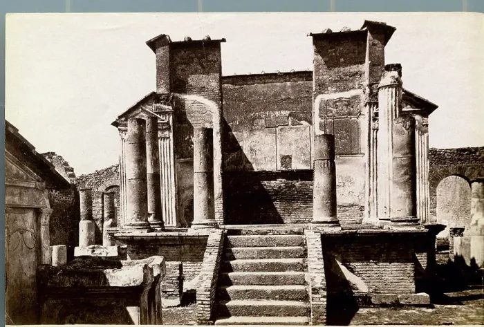 Framed Print : Pompeii's Temple or Isis Framed Print : Pompeii's Temple or Isis