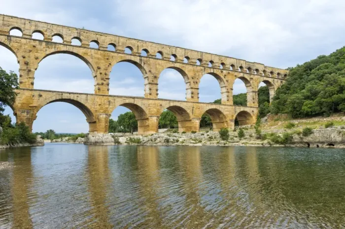 Framed Print : Pont du Gard Framed Print : Pont du Gard
