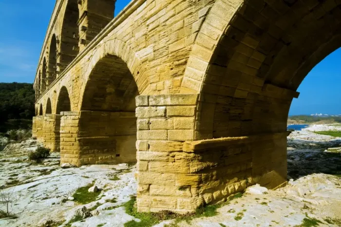 Framed Print : Pont Du Gard, Gard, Languedoc-Roussillon, France Framed Print : Pont Du Gard, Gard, Languedoc-Roussillon, France