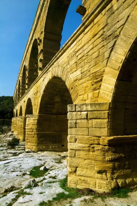 Framed Print : Pont Du Gard, Gard, Languedoc-Roussillon, France Framed Print : Pont Du Gard, Gard, Languedoc-Roussillon, France