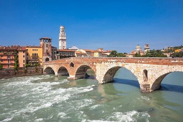 Ponte Pietra Bridge in Verona