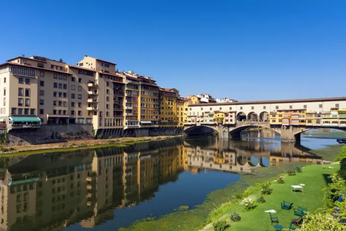 Framed Print : Ponte Vecchio, Firenze, Tuscany, Italy