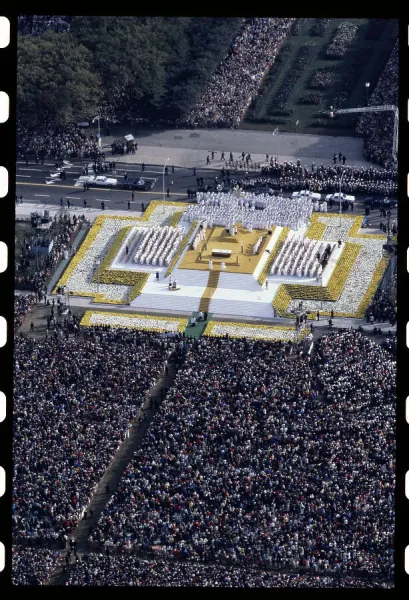 Pope John Paul II Visiting Grant Park Print. Art Prints, Posters