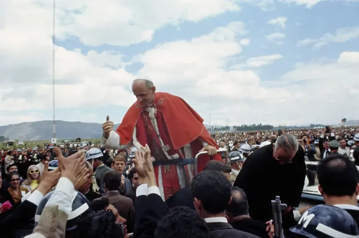 Framed Print : Pope Paul VI In Colombia Framed Print : Pope Paul VI In Colombia