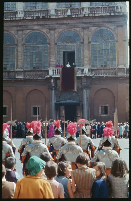 Framed Print : Pope Paul VI at Swearing In Ceremony Framed Print : Pope Paul VI at Swearing In Ceremony
