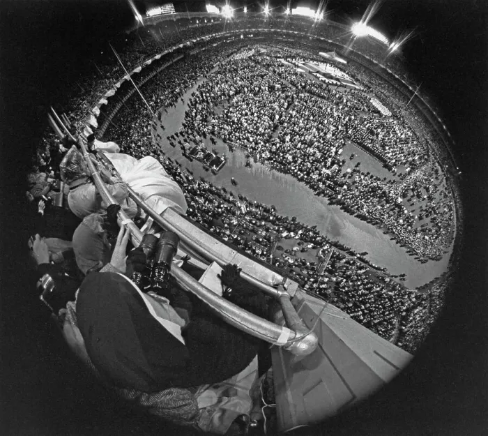 Framed Print : Pope Paul VI, Yankees Stadium Framed Print : Pope Paul VI, Yankees Stadium