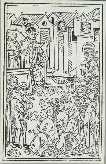 Framed Print : Pope Urban II Blessing Crusaders Framed Print : Pope Urban II Blessing Crusaders