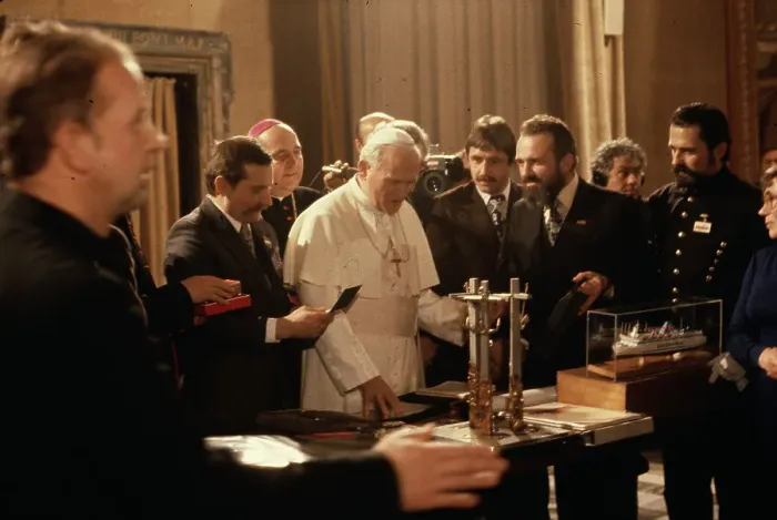 Framed Print : Pope at the Vatican