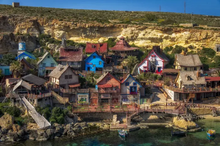 Framed Print : Popeye Village Framed Print : Popeye Village