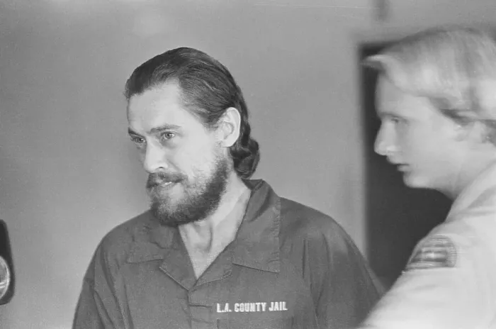 Framed Print : Porn Star John Holmes in County Jail Jump Suit Framed Print : Porn Star John Holmes in County Jail Jump Suit