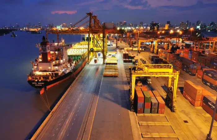 Framed Print : The Port Authority of Thailand Framed Print : The Port Authority of Thailand
