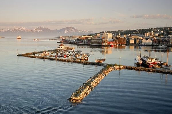 Port of Tromsoe, Troms, Norway, Scandinavia, Europa