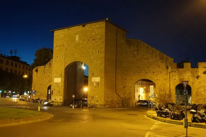 Framed Print : Porta Romana at Night, Florence, Italy Framed Print : Porta Romana at Night, Florence, Italy