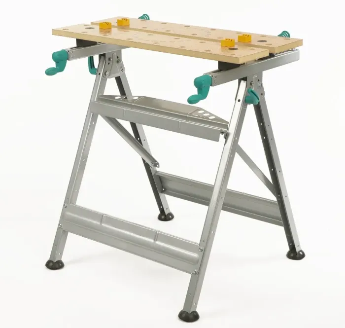 Framed Print : Portable workbench Framed Print : Portable workbench