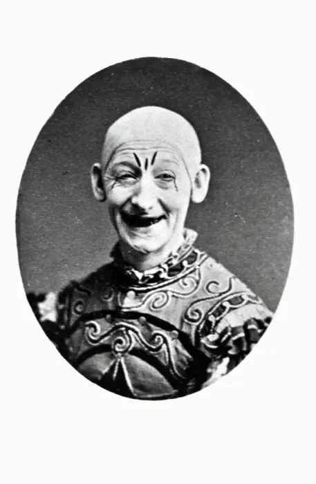 Framed Print : Portait Of Clown George L Fox Framed Print : Portait Of Clown George L Fox