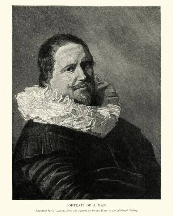 Framed Print : Portait of a man, by Frans Hals Framed Print : Portait of a man, by Frans Hals