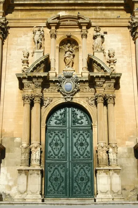 Framed Print : Portal Cathedral San Giovanni Ragusa Italy Framed Print : Portal Cathedral San Giovanni Ragusa Italy