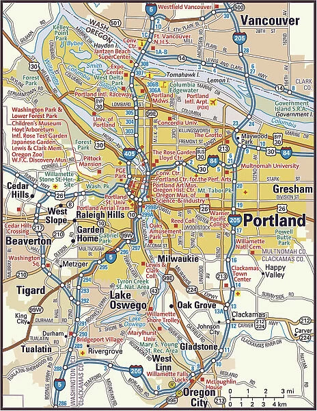 Portland, Oregon area