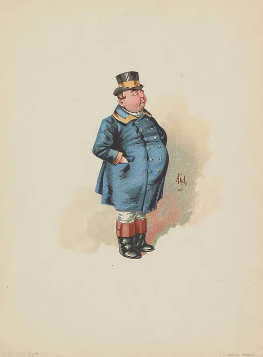 Framed Print : Portly Man in Livery Framed Print : Portly Man in Livery