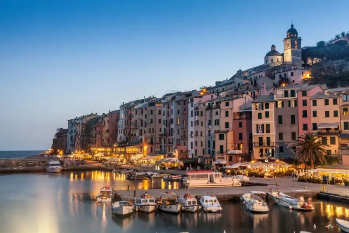 Framed Print : Porto Venere, Cinque Terre, Liguria, Italy