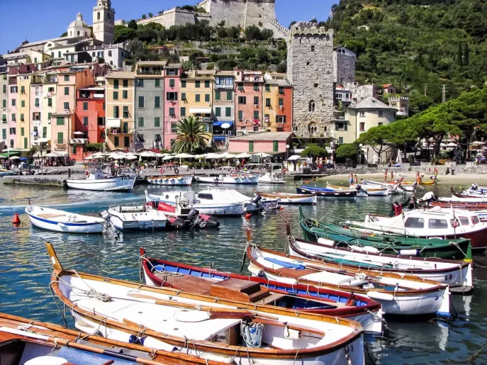 Framed Print : The Porto Venere harbor, Italy Framed Print : The Porto Venere harbor, Italy