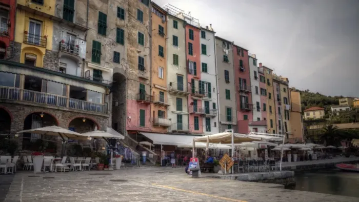Framed Print : Portovenere colourful old town marina Framed Print : Portovenere colourful old town marina