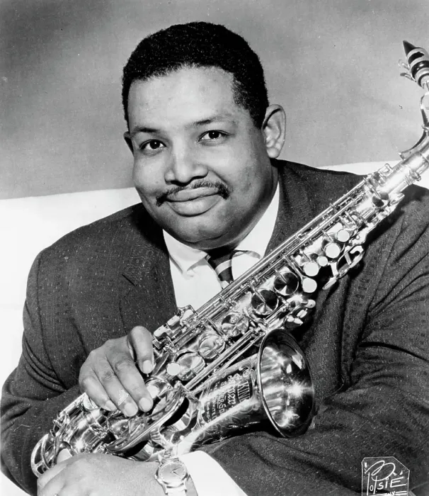 Framed Print : Portrait. CIRCA 1964: Jazz saxophonist Julian Cannonball Adderley poses Framed Print : Portrait. CIRCA 1964: Jazz saxophonist Julian Cannonball Adderley poses