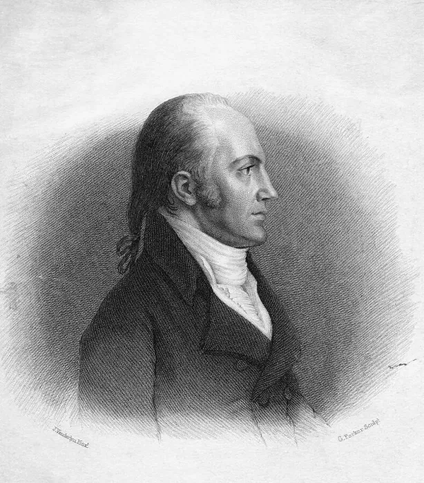 Framed Print : Portrait of Aaron Burr Framed Print : Portrait of Aaron Burr