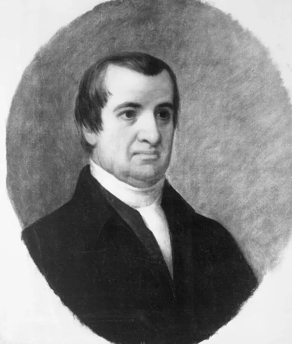 Framed Print : Portrait of Abraham Clark