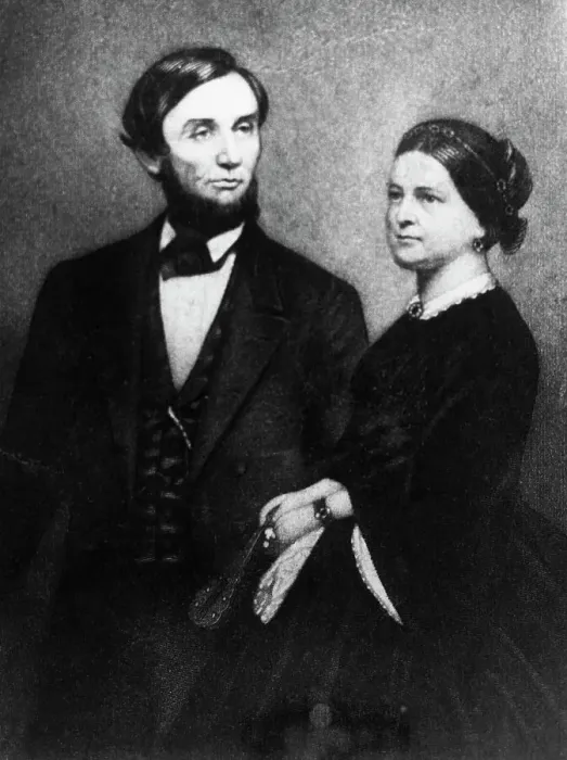 Framed Print : Portrait of Abraham and Mary Todd Lincoln Framed Print : Portrait of Abraham and Mary Todd Lincoln