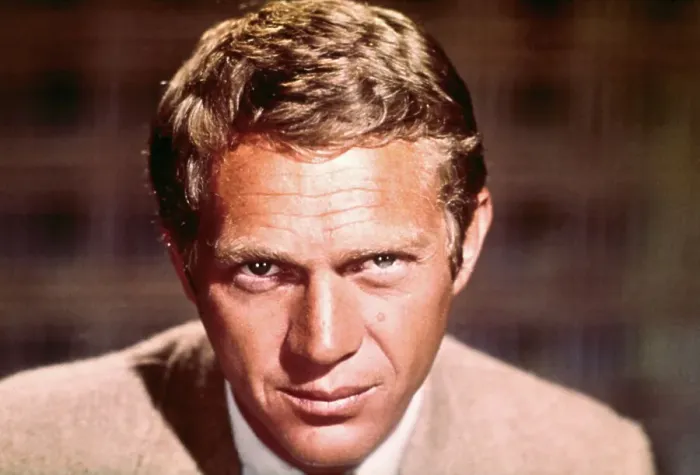 Framed Print : Portrait of Actor Steve McQueen Framed Print : Portrait of Actor Steve McQueen