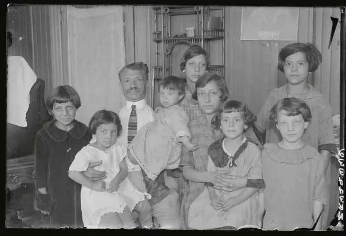 Framed Print : Portrait of The Adesso Family Framed Print : Portrait of The Adesso Family