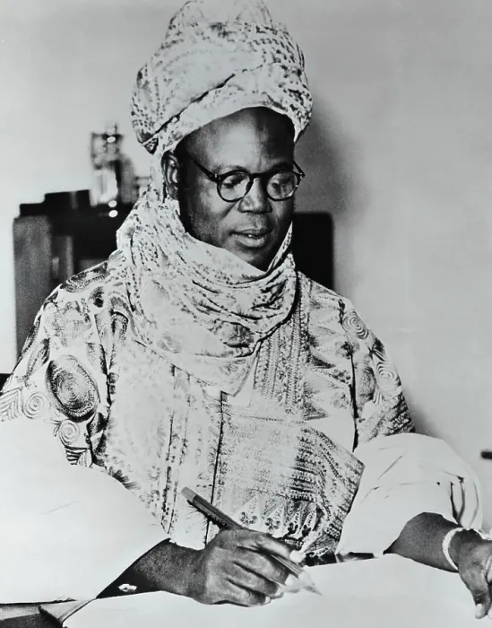 Framed Print : Portrait of Ahmadu Framed Print : Portrait of Ahmadu
