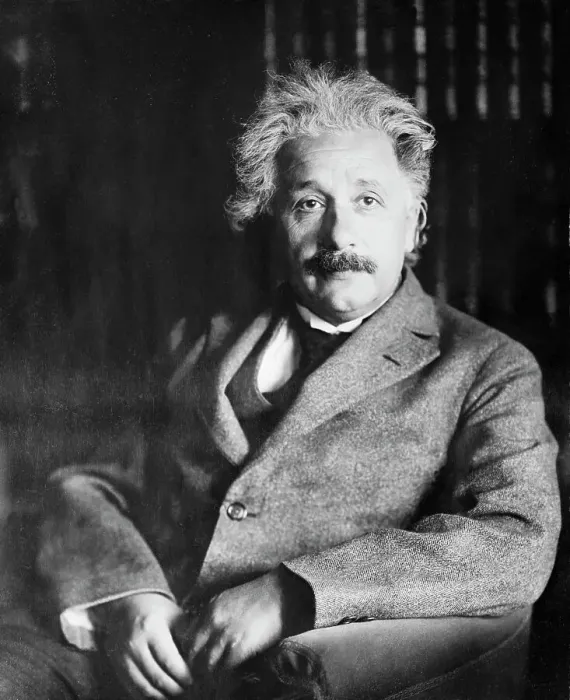 Framed Print : Portrait of Albert Einstein Framed Print : Portrait of Albert Einstein
