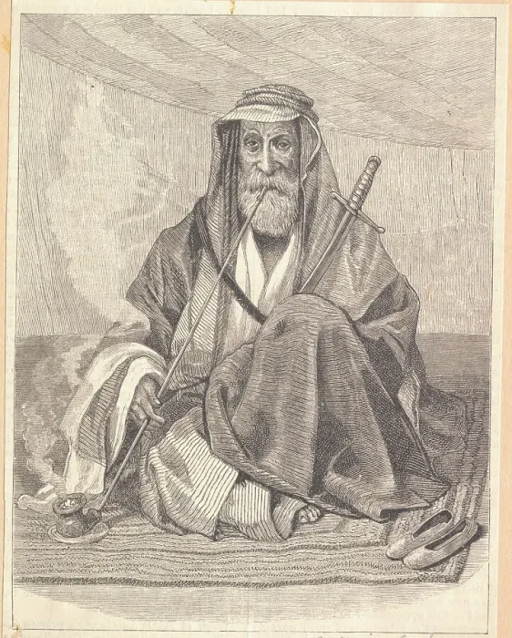 Framed Print : Portrait of Alee Deeb Adwan Framed Print : Portrait of Alee Deeb Adwan