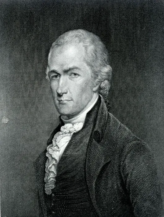 Framed Print : Portrait of Alexander Hamilton