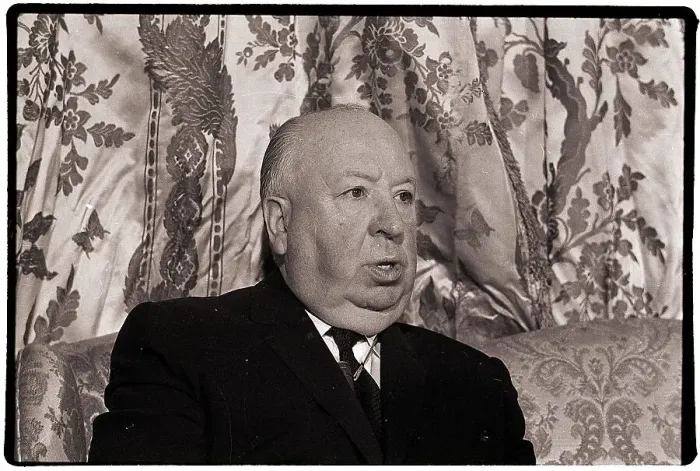 Framed Print : Portrait of Alfred Hitchcock Framed Print : Portrait of Alfred Hitchcock