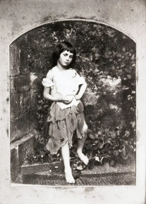 Framed Print : Portrait of Alice Liddel Taken by Lewis Carrol Framed Print : Portrait of Alice Liddel Taken by Lewis Carrol