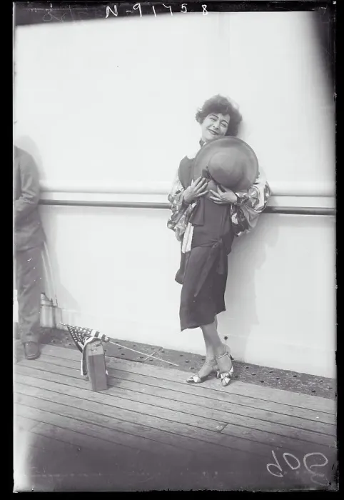 Framed Print : Portrait of Alla Nazimova