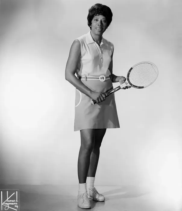 Framed Print : Portrait Of Althea Gibson Framed Print : Portrait Of Althea Gibson