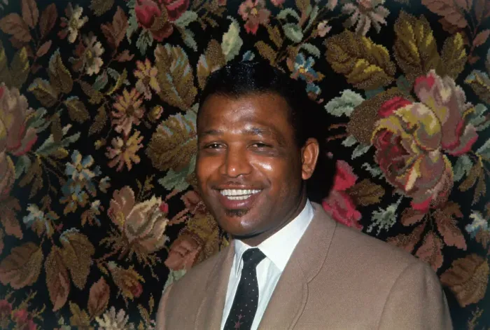 Framed Print : Portrait of American Boxer Sugar Ray Robinson Framed Print : Portrait of American Boxer Sugar Ray Robinson