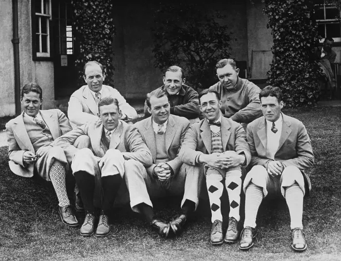 Framed Print : Portrait of American Golf Team Framed Print : Portrait of American Golf Team