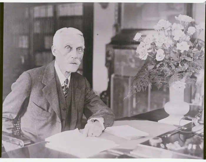 Framed Print : Portrait of Andrew Mellon