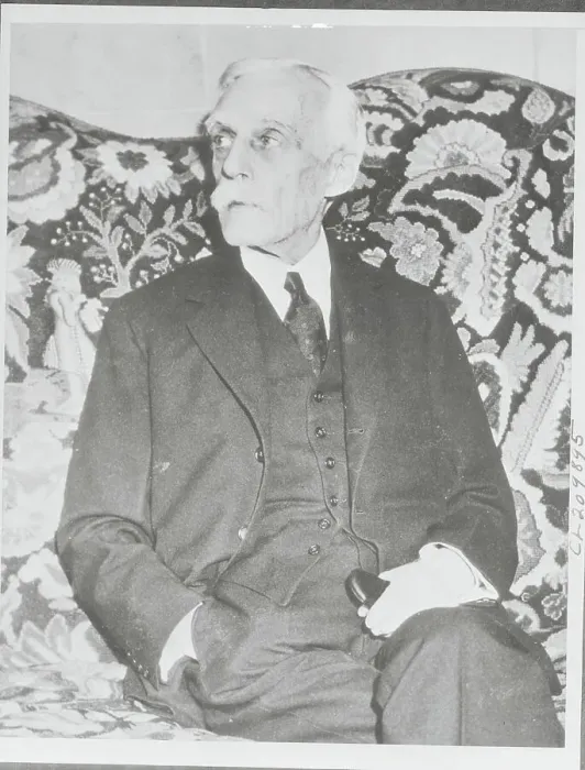 Framed Print : Portrait of Andrew Mellon Framed Print : Portrait of Andrew Mellon