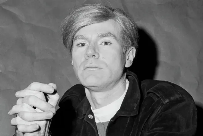 Framed Print : Portrait of Andy Warhol, 1966